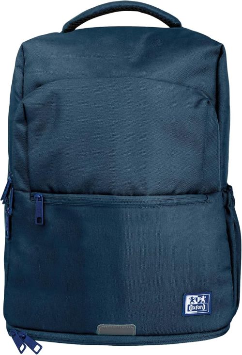 Mochila + lunchbox b-out 42x30x15cm color azul marino oxfbag