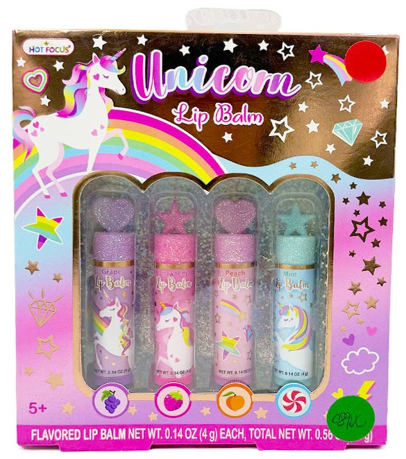  SET LAPIZ LABIAL VANITY UNICORN 