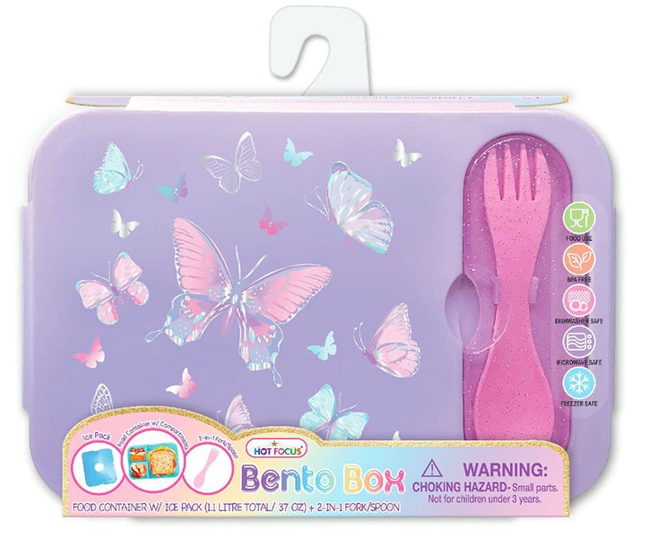  SET CAJA PORTAMERIENDAS BUTTERFLY 