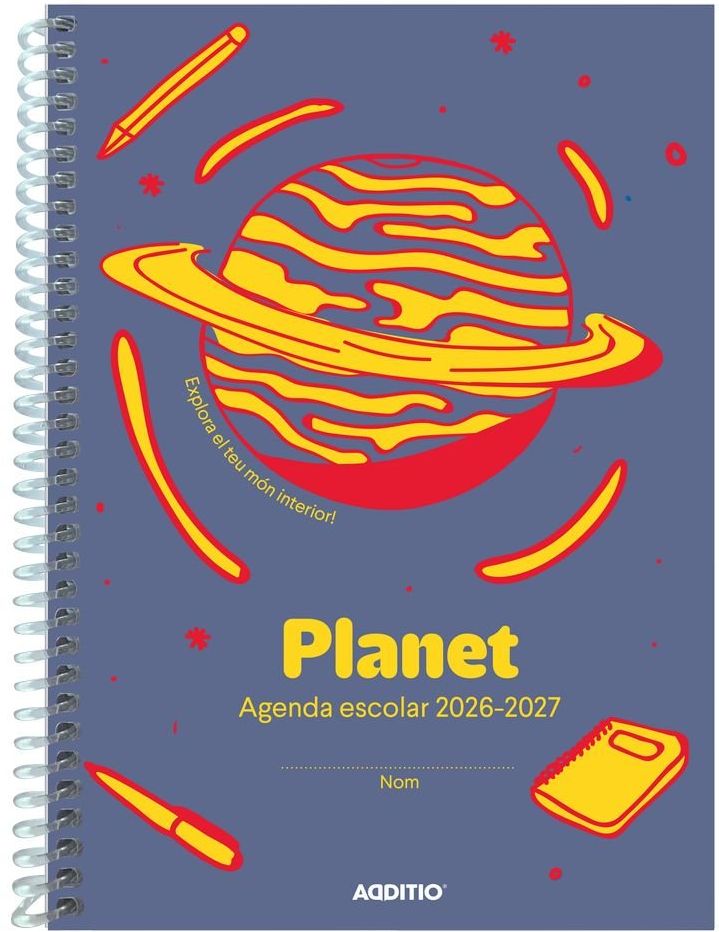  (CAT)AGENDA ESCOLAR PLANET A5 26-27 SV CATALAN 