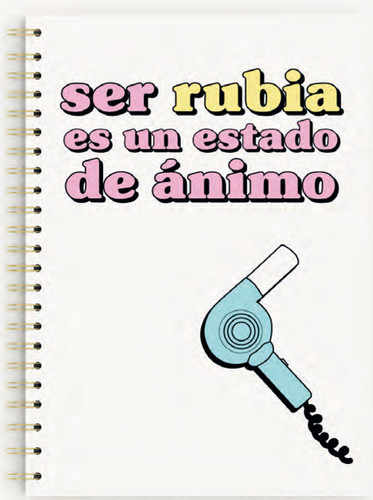 LIBRETA A4 LA VECINA RUBIA