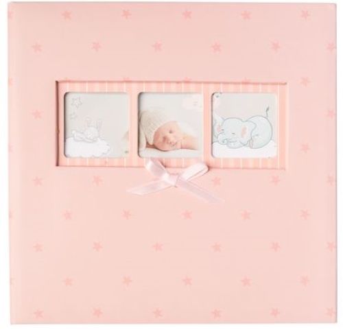 ALBUM FOTO 200 BOLSILLOS 10X15CM MEMO BABY POLKA PINK