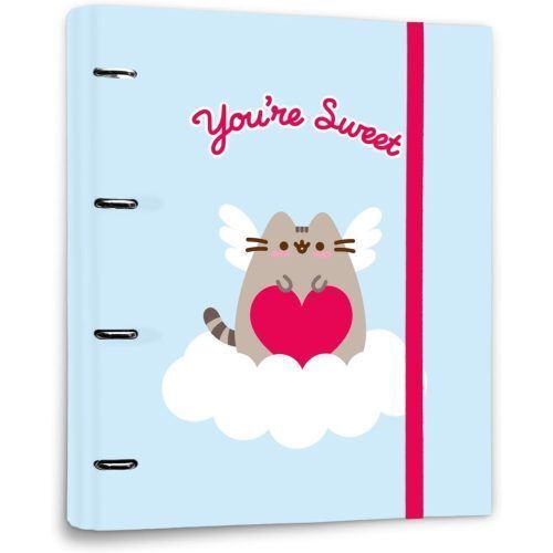 CARPETA 4 ANILLAS PUSHEEN PURRFECT LOVE COLLECTION