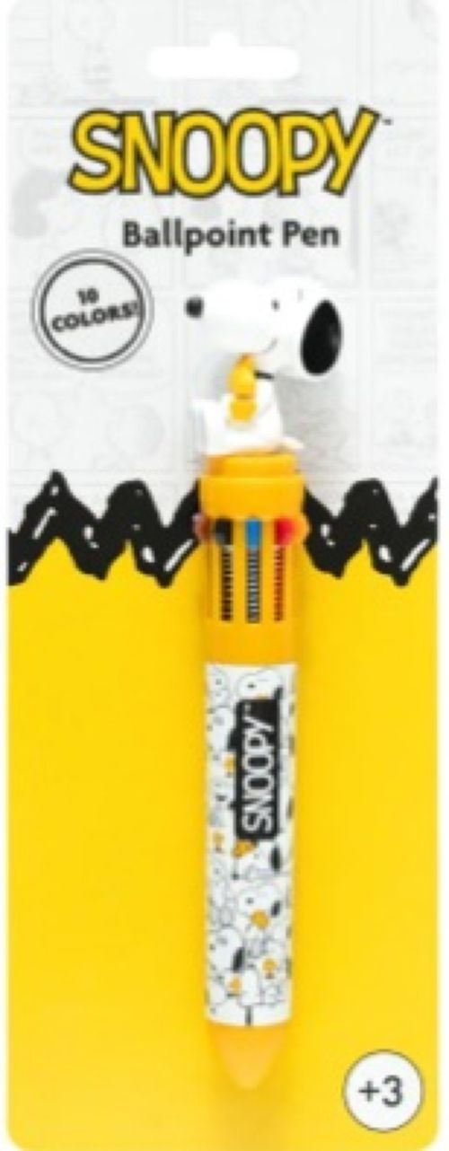  BOLIGRAFO 3D 10 COLORES SNOOPY COLLECTION 