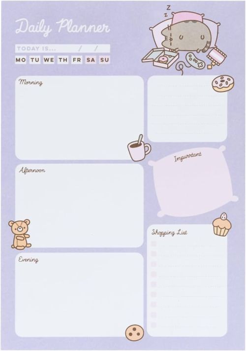 BLOC NOTAS ESCRITORIO PUSHEEN MOMENTS