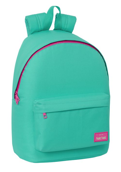 MOCHILA PARA PORTATIL 14,1 NAIT NAIT VERDE MINT 31x41x16CM