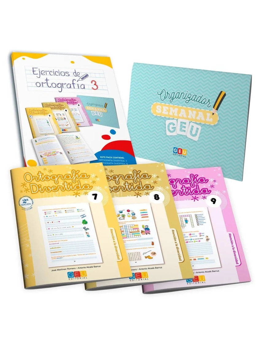(pack).ejercicios de ortografia 3