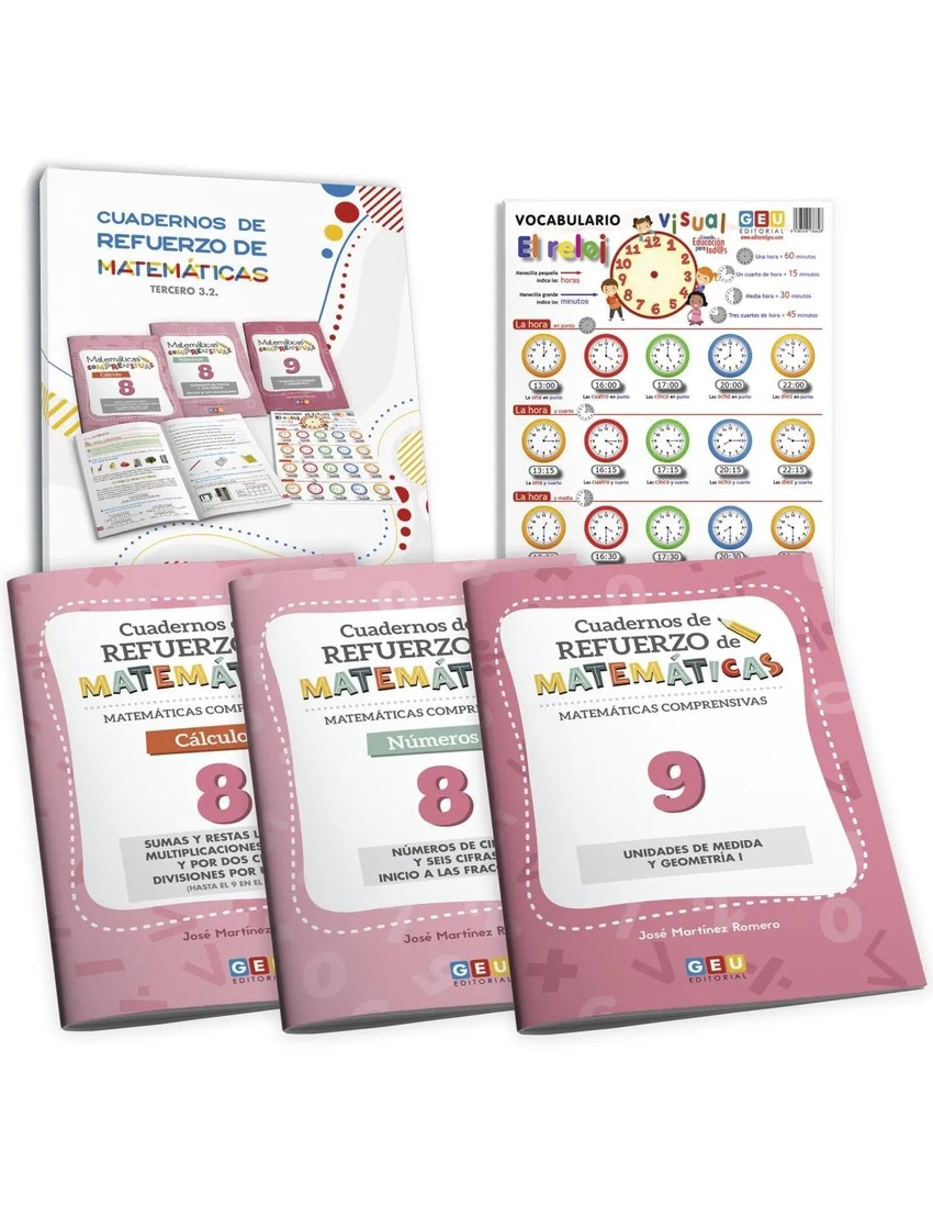  CUADERNOS DE REFUERZOS DE MATEMATICAS 3.2 