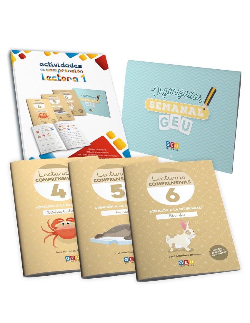 (PACK).1.LECTURAS COMPRENSIVAS +ORGANIZADOR SEMANAL