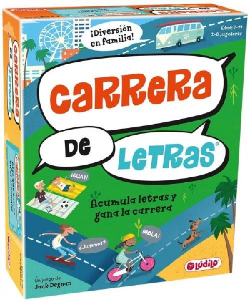 Carrera de letras ludilo