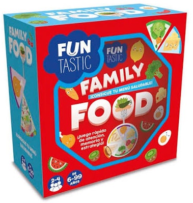  CARTAS FUNTASTIC FAMILY FOOD CON CAJA 