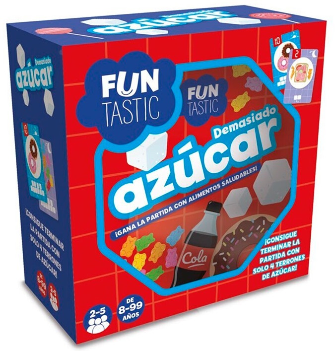  CARTAS FUNTASTIC DEMASIADO AZUCAR CON CAJA 