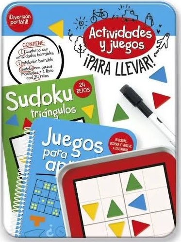 KIT DE ACTIVIDADES CON JUEGO RETOS DE INGENIO 