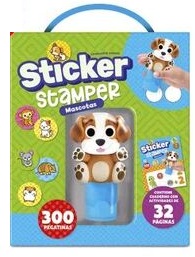  STICKER STAMPER PERROS 