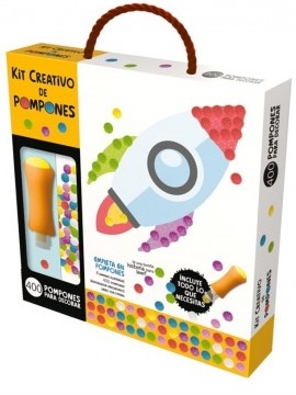  KIT CREATIVO POMPONES 