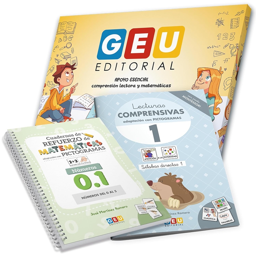 Pack apoyo esencial ref.escolar adapt.pictos infantil 1