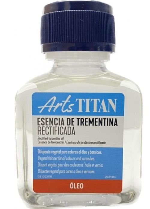 Bote esencia de tementina 100ml Titan