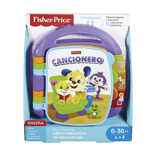 LIBRO INTERACTIVO RIE Y APRENDE FISHER PRICE