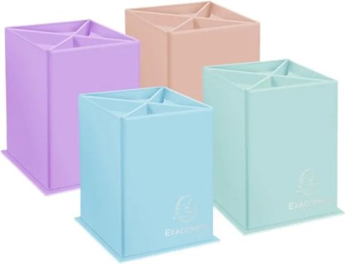 CUBILETE SOBREMESA CARTON FORRADO COLROES PASTEL SURTIDOS