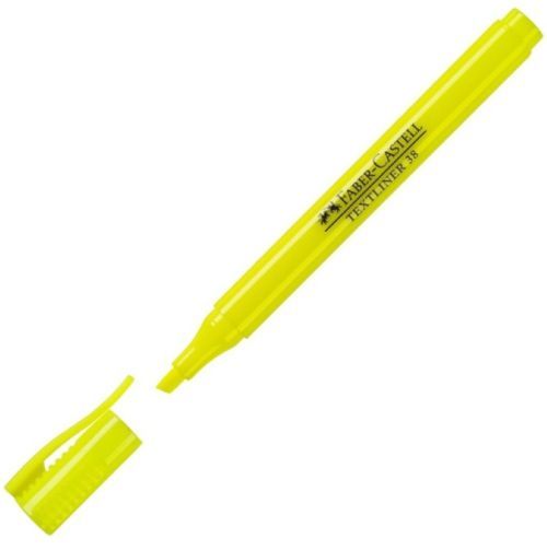 C/10 MARCADOR FLUORESCENTE TEXTLINER 38 AMARILLO