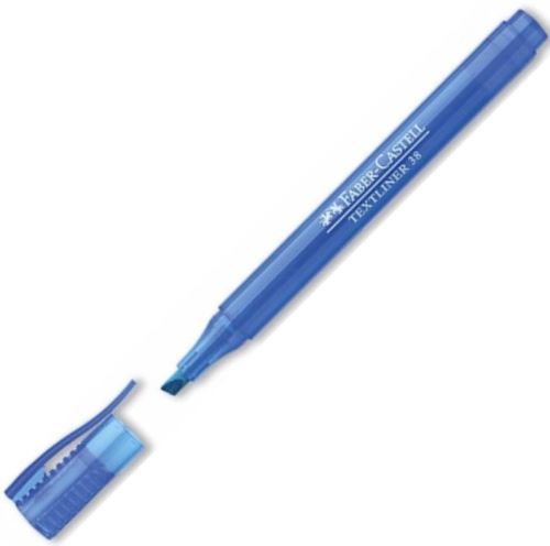 C/10 MARCADOR FLUORESCENTE TEXTLINER 38 AZUL