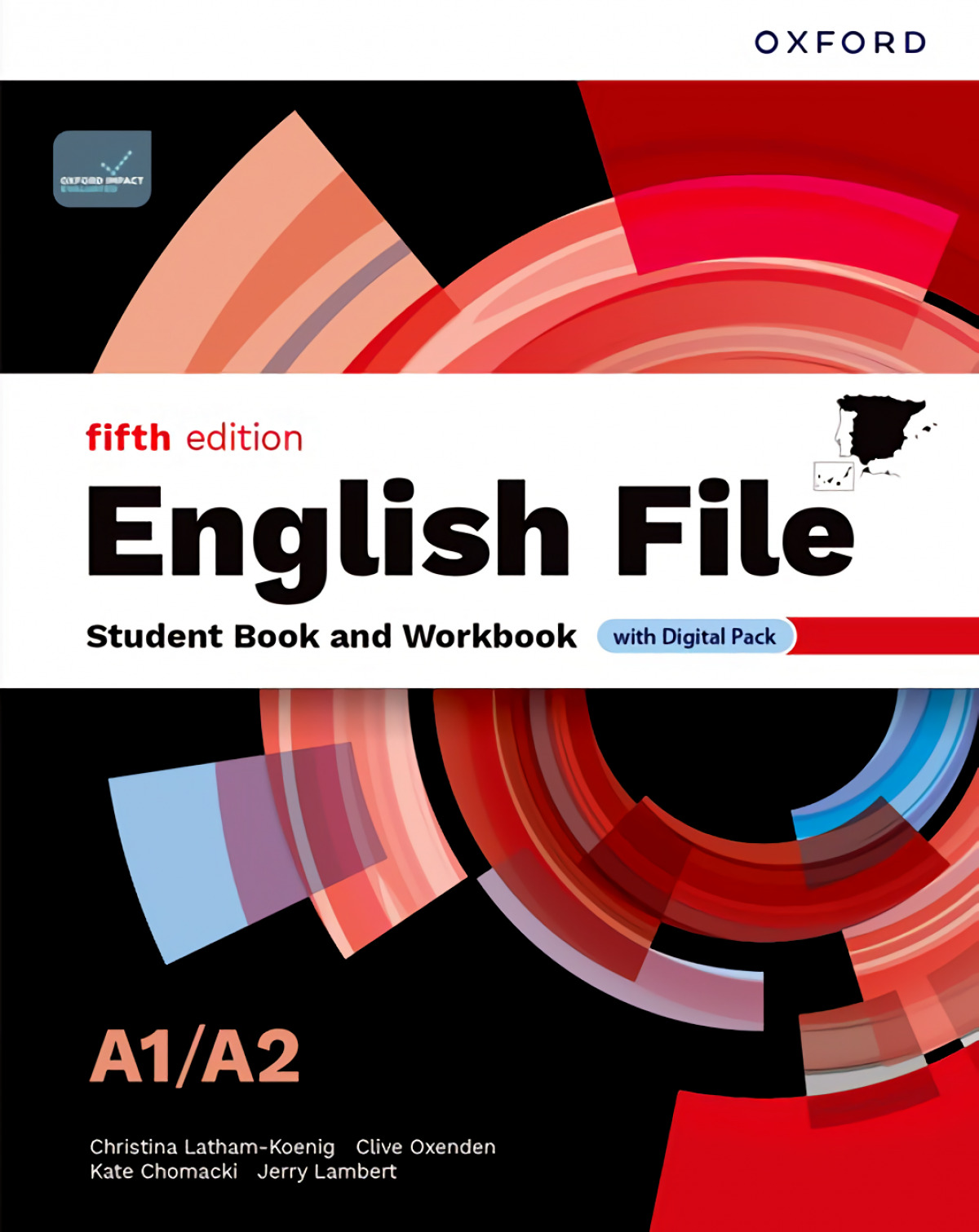 English File A1;A2 Student and Workbook without key Fifth Edition 5a ed.