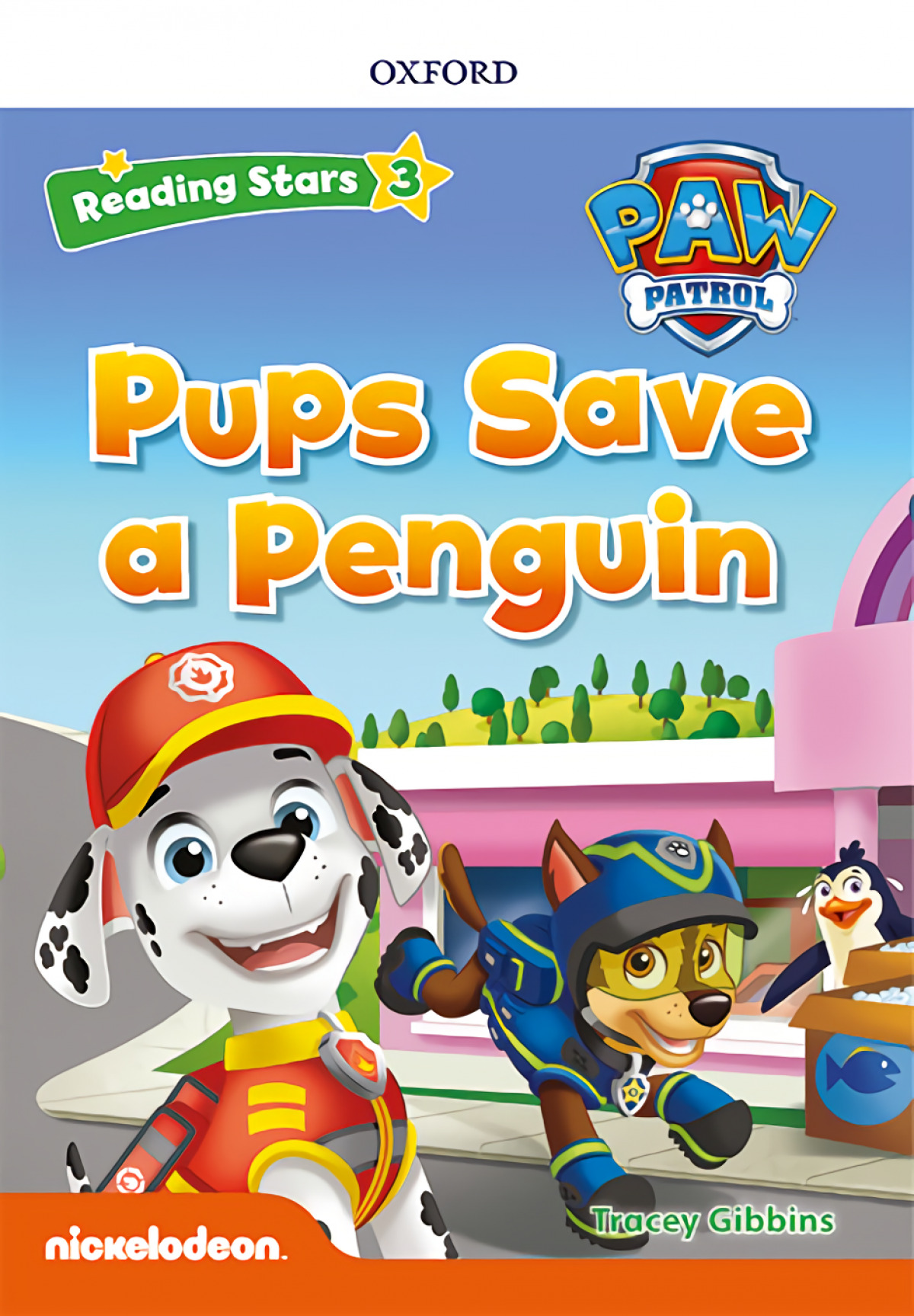 RS3;PAW PUPS SAVE A PENGUIN (+MP3) READING STARS