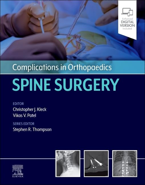  Complications in orthopaedics:spine surgery 