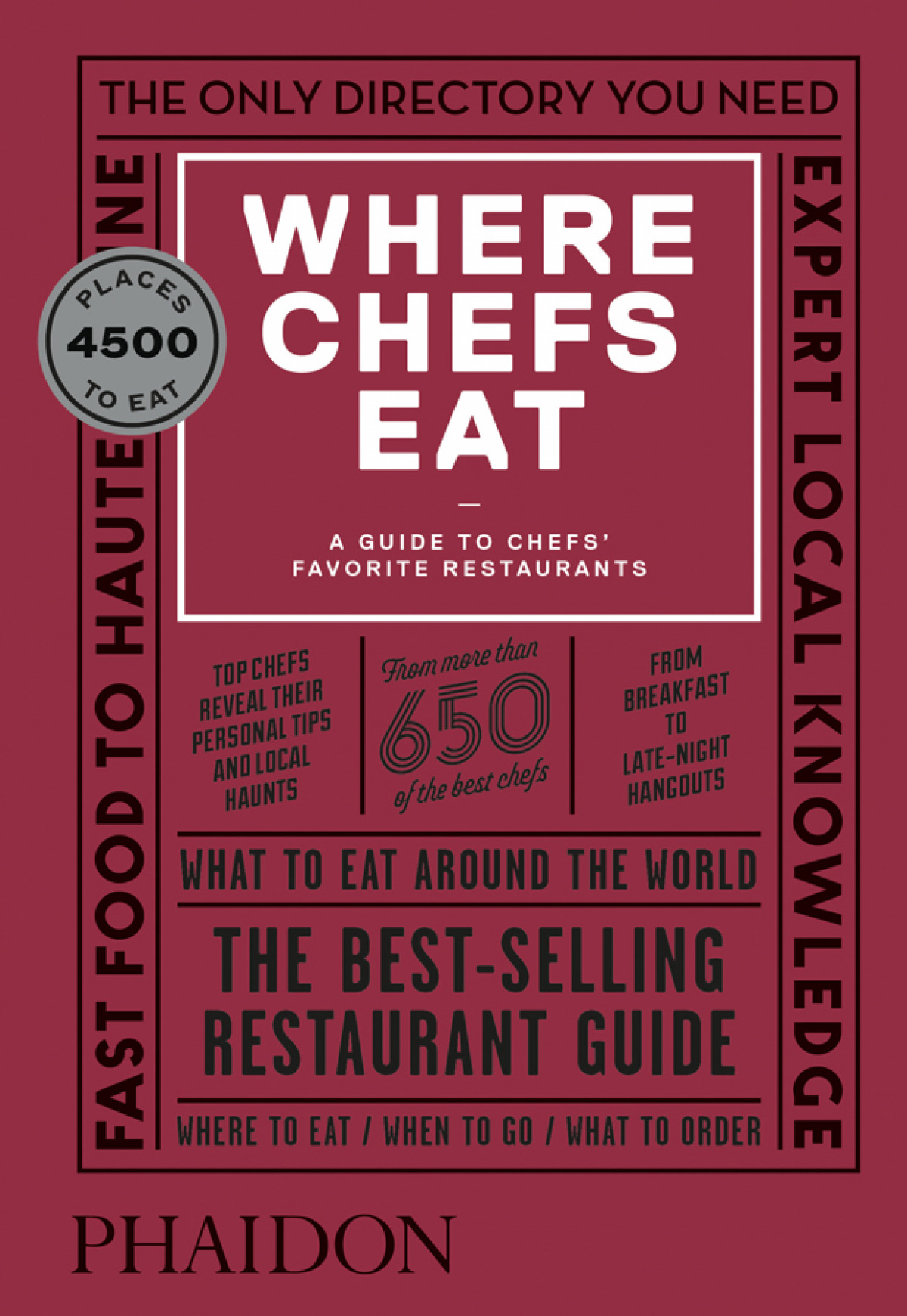 WHERE CHEFS EAT - A GUIDE TO CHEFS' FAVORITE