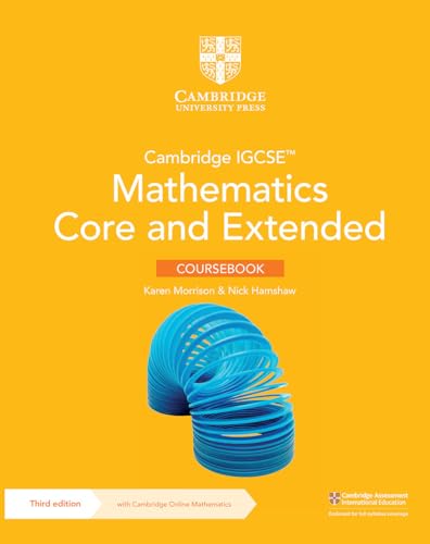  CAMBRIDGE IGCSE MATHEMATICS CORE AND EXTENDED C.B. 