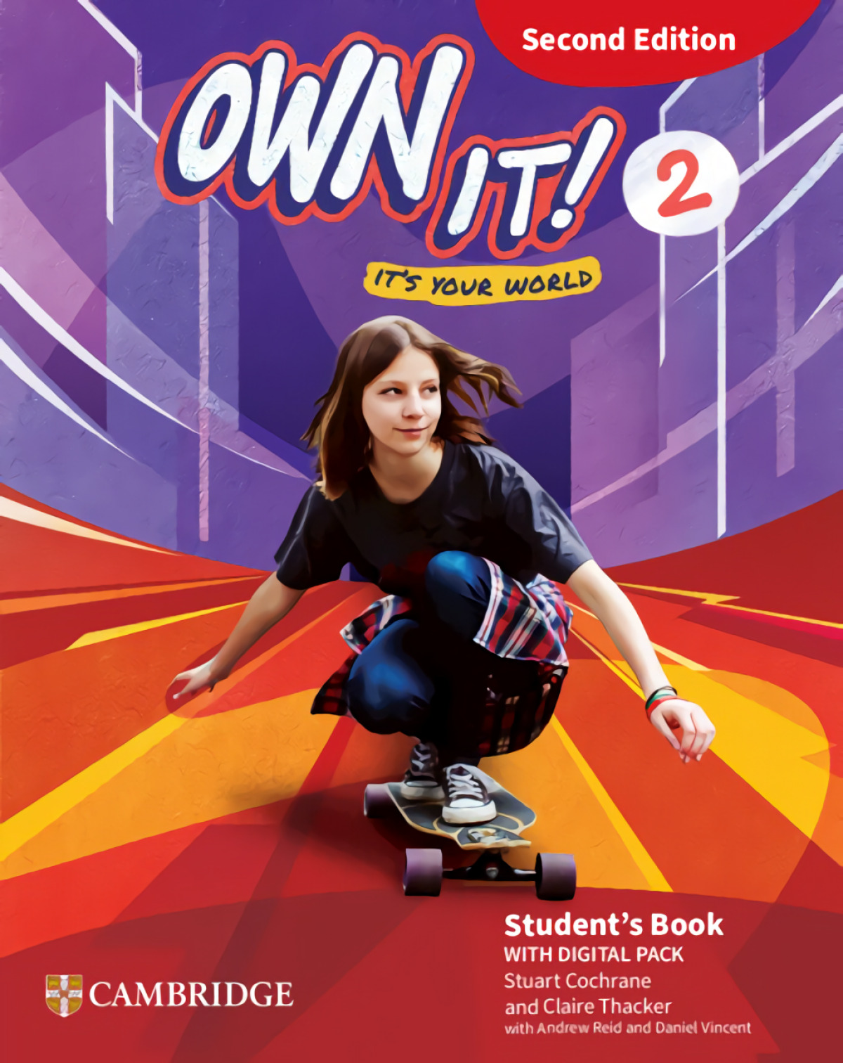  Own it! Level 2 Student's Book with Digital Pack Second Edition 