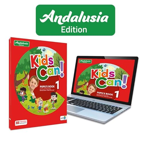  KIDS CAN! Andalucia 1 Pupil's Book: libro de texto de inglés impreso con acceso a la versión digital 