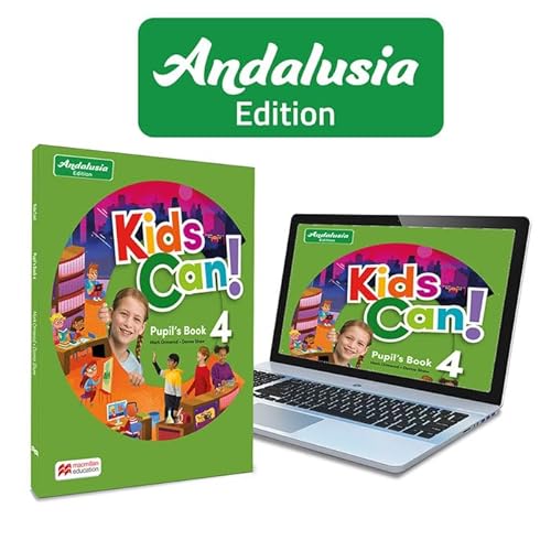  KIDS CAN! Andalucia 4 Pupil's Book: libro de texto de inglés impreso con acceso a la versión digital 