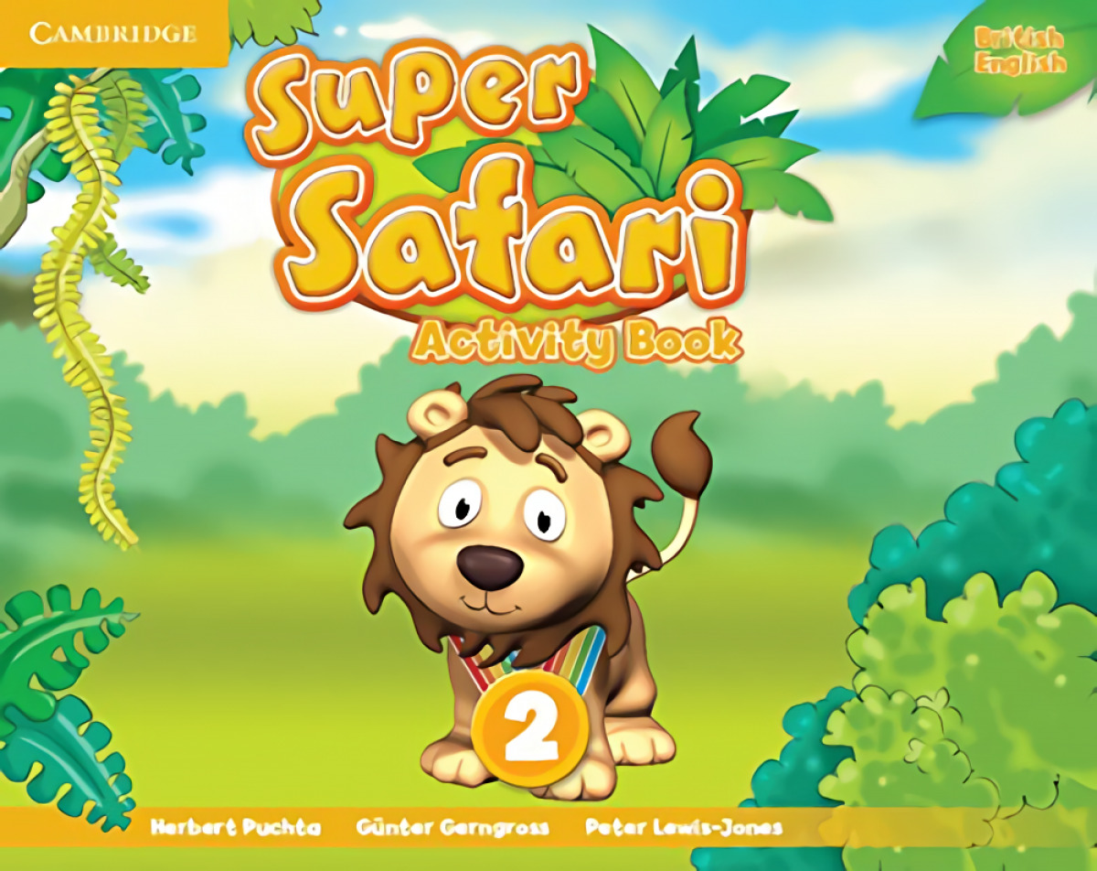 Super safari 2 activity book 4 años