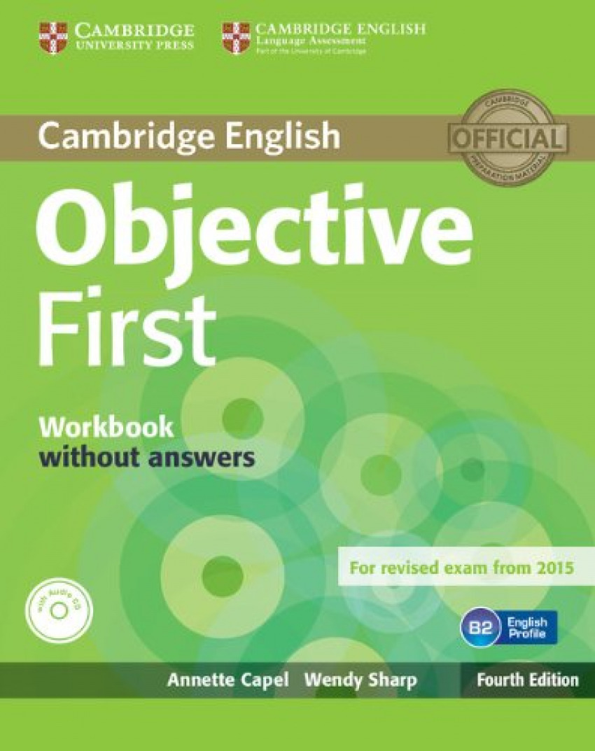 Objective first certificate. Workbook-key+audio cd