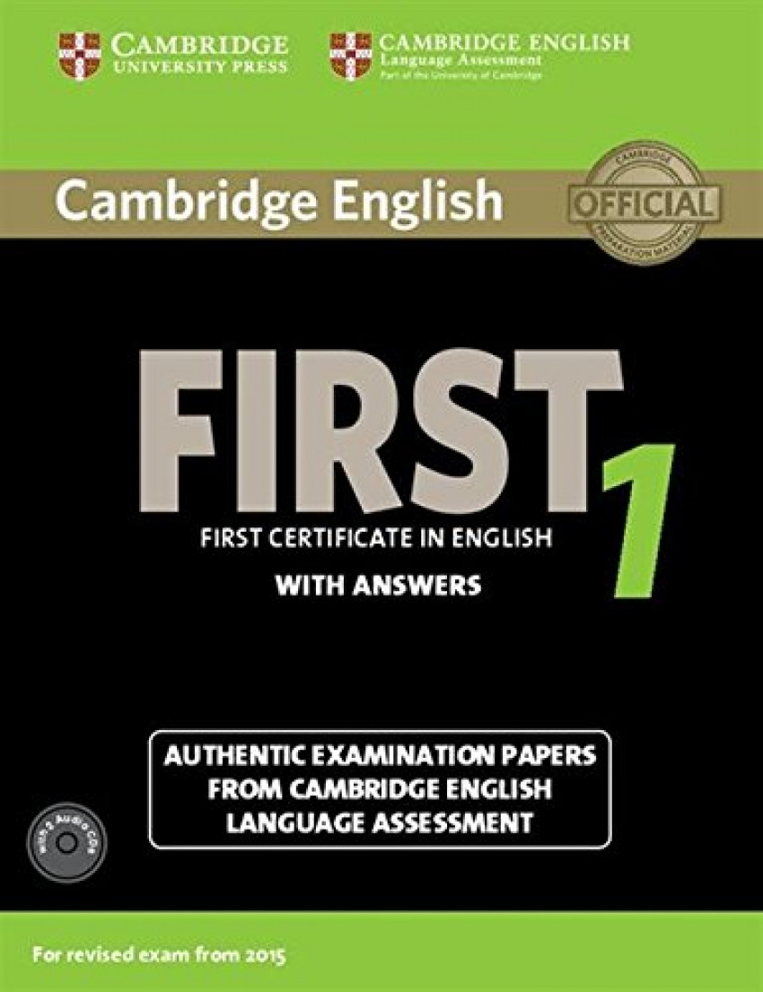 Cambridge english first 1 revised exam (sb+key+audio cd)