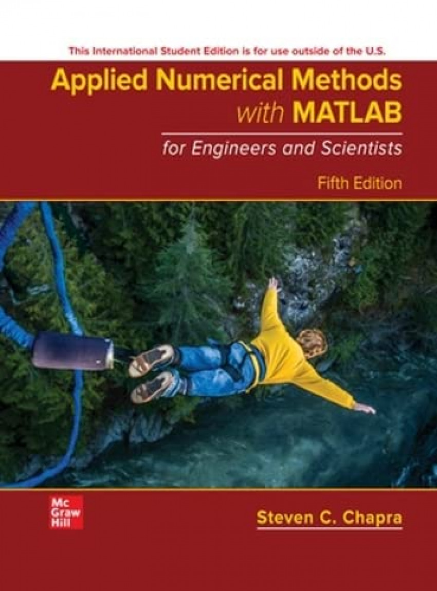 Applied Numerical Methods W/ Matlab For Engineers &amp;Scientis