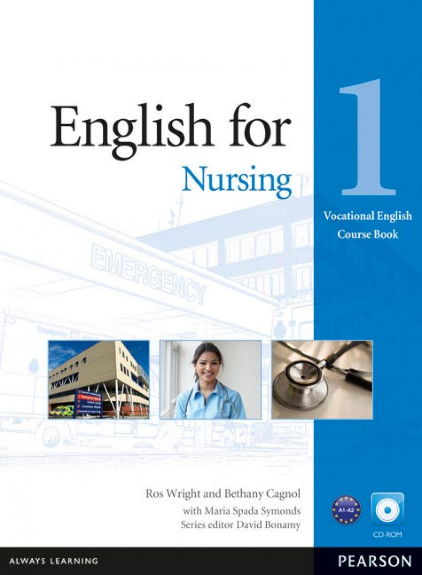  English for Nursing Level 1 Coursebook and CD-ROM Pack 