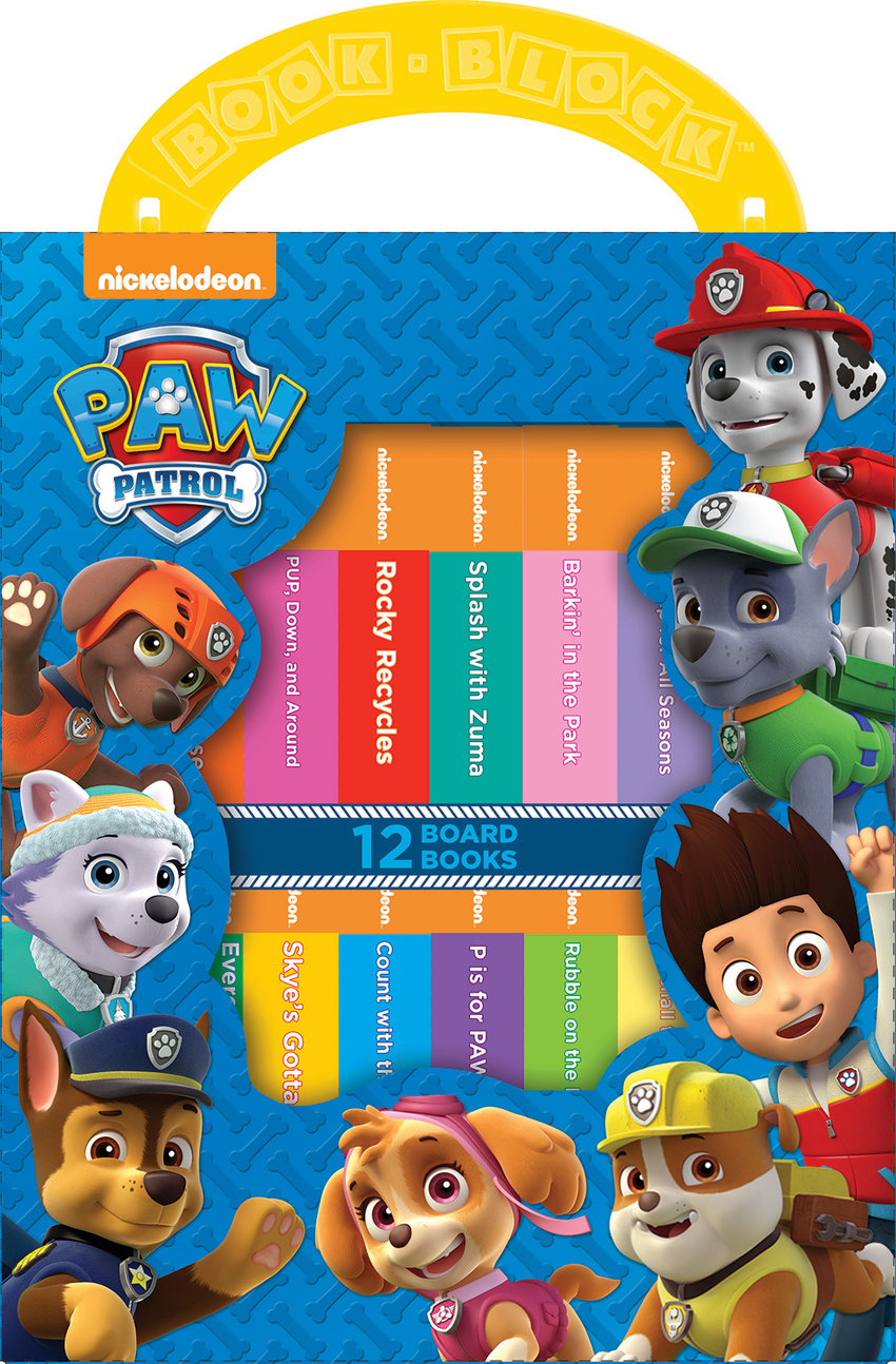 Paw Patrol 12 Board Books M1L