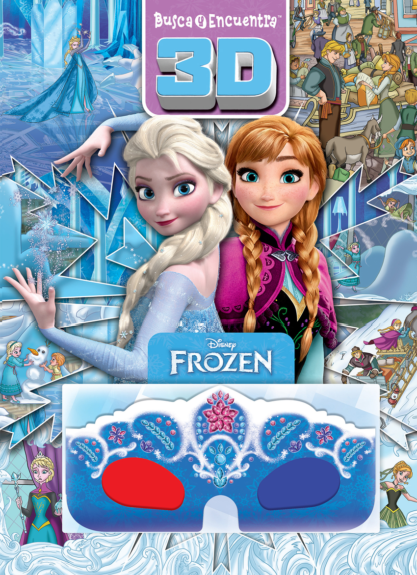  BUSCA Y ENCUENTRA 3D FROZEN 