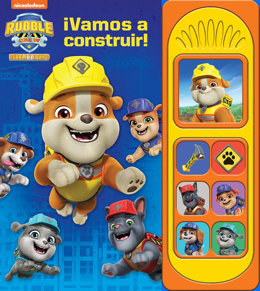  VAMOS A CONSTRUIR. 7 BOTONES PATRULLA CANINA. 