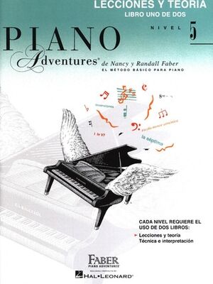  5.PIANO ADVENTURES:LECCIONES Y TEORIA 