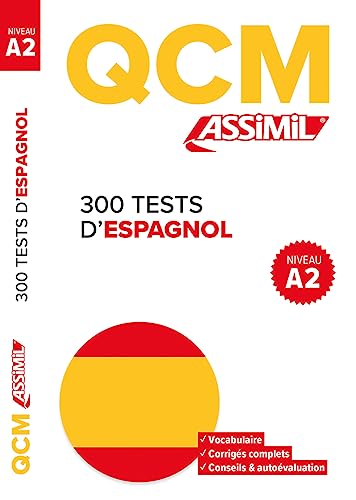 QCM 300 TESTS D’ESPAGNOL