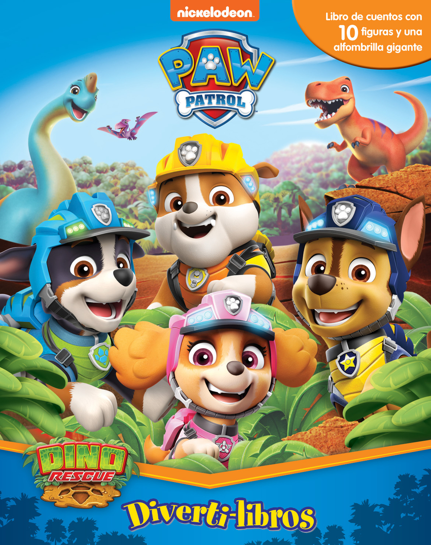 Paw Patrol ('Diveri-Libros') - Dino Rescue (Paw Patrol # Patrulla Canina)