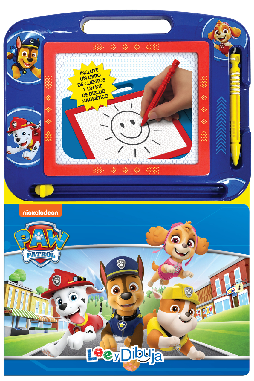 Paw Patrol ((Libro+Pizarra magnética) Paw Patrol # Patrulla Canina