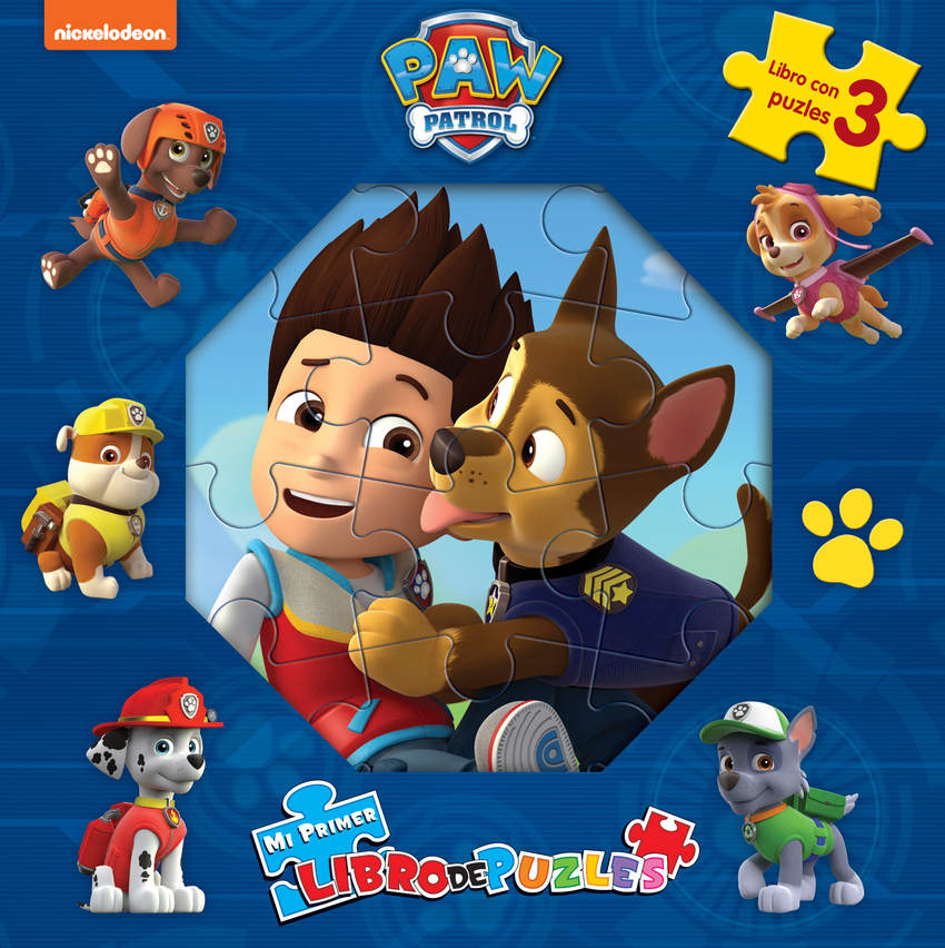 Paw Patrol (Libro+3 puzles) - Paw Patrol # Patrulla Canina