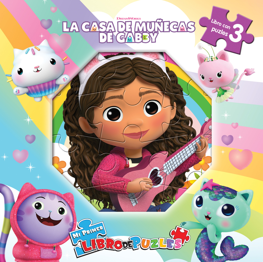 La casa de muñecas de Gabby (Libro+3 puzles)
