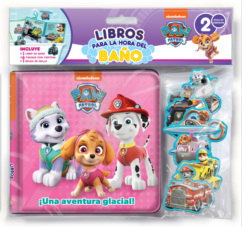 Patrulla Canina Girls (Libro Baño) – ¡Una aventura glacial!