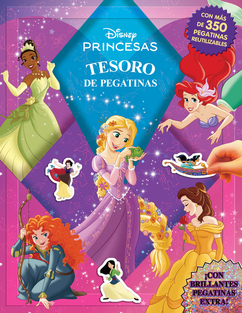  Princesas Disney (Tesoro de Pegatinas) 