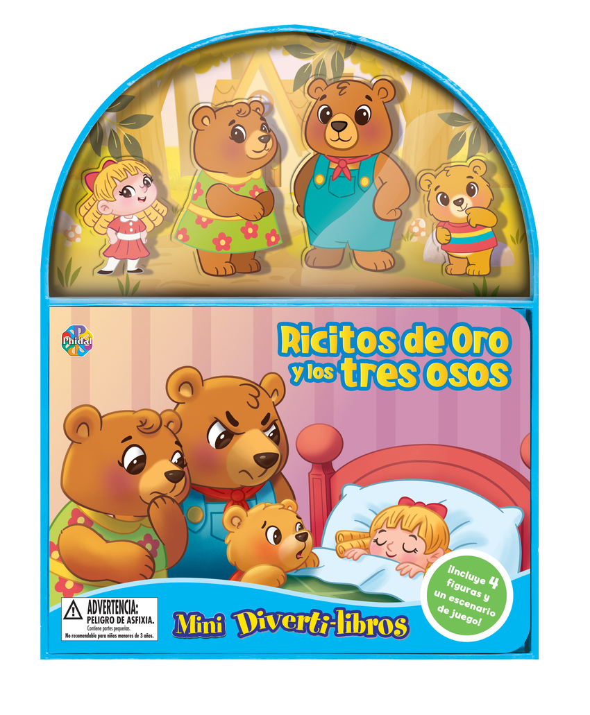  Ricitos de Oro y los tres osos (Mini Diverti-Libros) 